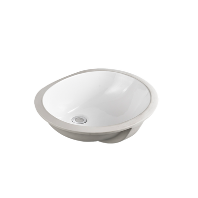 Oliveri Oslo Undermount Oval Basin White