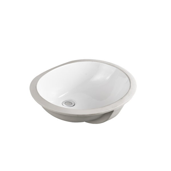Oliveri Oslo Undermount Oval Basin White