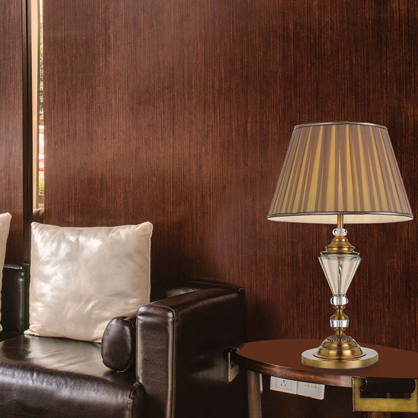 Telbix Oxford Table Lamp Antique Brass