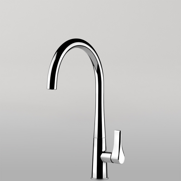 Gessi Proton Goose Neck Swivel Mixer Chrome