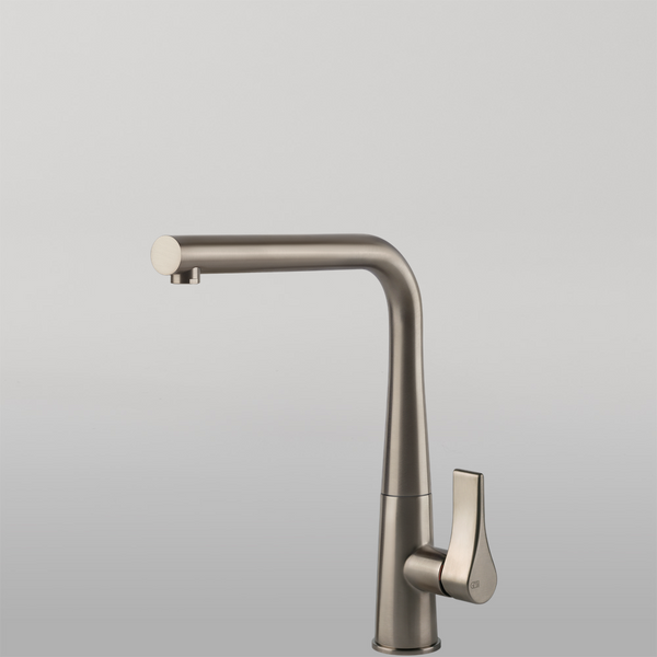 Gessi Proton Right Angle Swivel Mixer Brushed Nickel