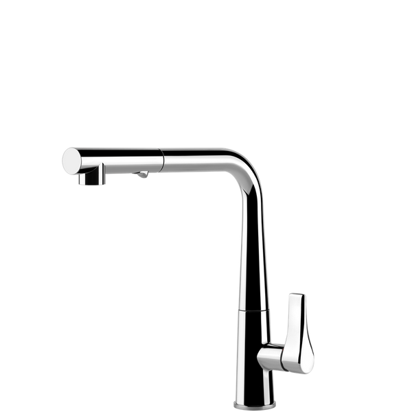 Gessi Proton Right Angle Pull Out Spray Mixer Chrome