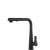 Gessi Proton Right Angle Pull Out Spray Mixer Matte Black