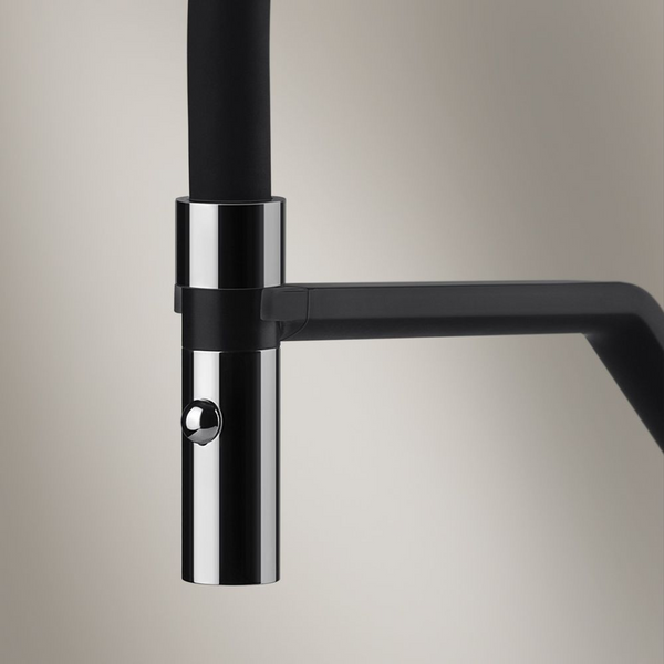 Gessi Proton Goose Neck Semi-Professional Spray Mixer Chrome