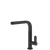 Gessi Helium Right Angle Square Pull Out Mixer Matte Black