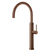 Gessi 316 Meccanica Goose Neck Swivel Mixer Brushed Copper