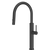 Gessi 316 Meccanica Goose Neck Pull Out Spray Mixer Matte Black