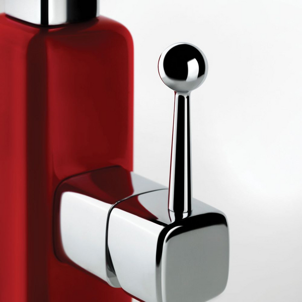 Gessi Happy Goose Neck Semi-Professional Mixer Gloss Red
