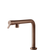 Gessi Su&Giù Retractable Spout Right Angle Mixer Brushed Copper
