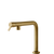 Gessi Su&Giù Retractable Spout Right Angle Mixer Brushed Gold