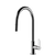 Gessi Helium Goose Neck Pull Out Mixer Chrome