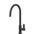 Gessi Helium Goose Neck Pull Out Mixer Matte Black