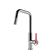 Gessi Officine V Square Goose Neck Pull Out Mixer Chrome