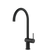 Gessi Inedito Goose Neck Swivel Mixer Matte Black