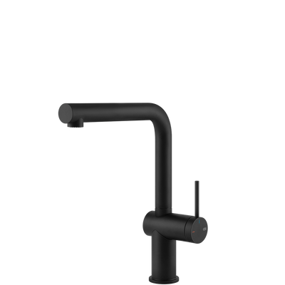 Gessi Inedito Right Angle Swivel Mixer Matte Black
