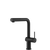 Gessi Inedito Right Angle Swivel Mixer Matte Black