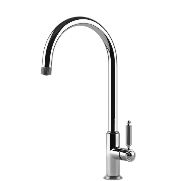 Gessi Venti20 Goose Neck Swivel Mixer Chrome
