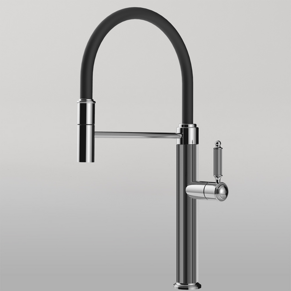 Gessi Venti20 Goose Neck Semi-Professional Mixer Chrome