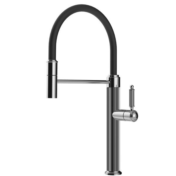 Gessi Venti20 Goose Neck Semi-Professional Mixer Chrome