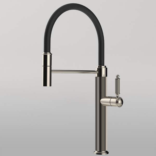 Gessi Venti20 Goose Neck Semi-Professional Mixer Nickel