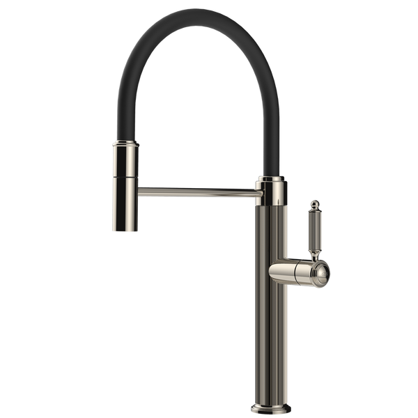 Gessi Venti20 Goose Neck Semi-Professional Mixer Nickel