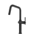 Gessi Habito Square Goose Neck Pull Out Mixer Matte Black