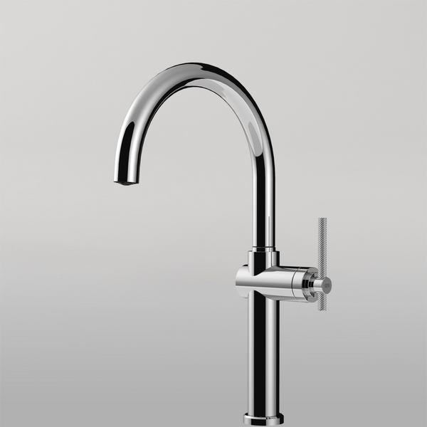 Gessi Habito Goose Neck Swivel Mixer Chrome