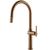 Gessi Habito Goose Neck Pull Out Mixer Warm Bronze