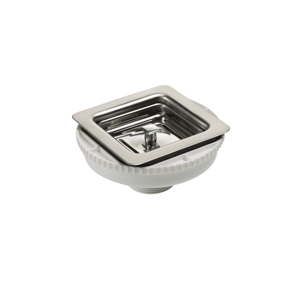 Oliveri Square Basket Waste Stainless Steel
