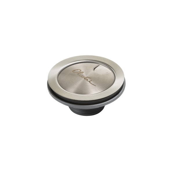 Oliveri Covered Basket Waste Stainless Steel