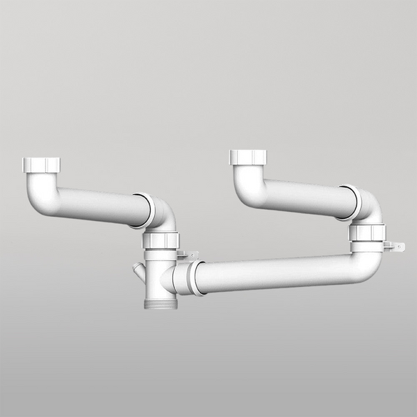 Oliveri Opti-Space Connector Kit For Double Bowl Sink White