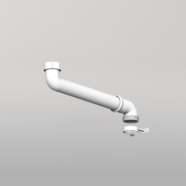 Oliveri Opti-Space Connector Kit For Single Bowl Sink White