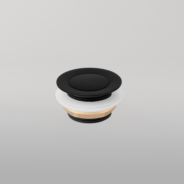 Oliveri Pop-Up Bath Waste Brushed Black