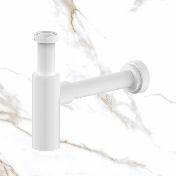 Oliveri Bottle Trap Gloss White