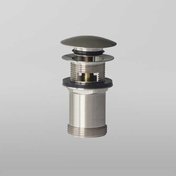 Oliveri Universal Pop Up Plug And Waste Brushed Nickel