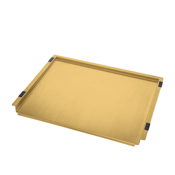 Oliveri Bench Top Drainer Tray Brushed Gold