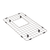 Oliveri Professional Series 1/2 Bowl Protector Stainless Steel