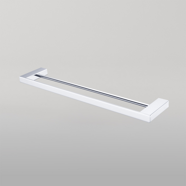 Oliveri Athens Double Towel Rail 600mm Chrome