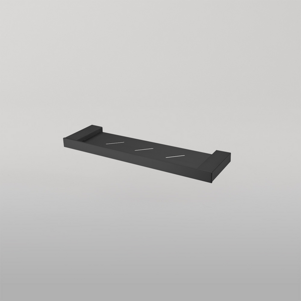 Oliveri Athens Metal Shelf 420mm Matte Black
