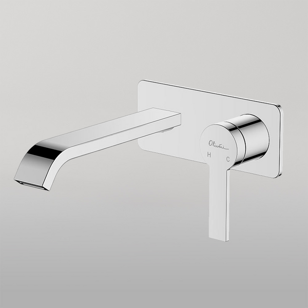 Oliveri Barcelona Wall Mixer Set Chrome