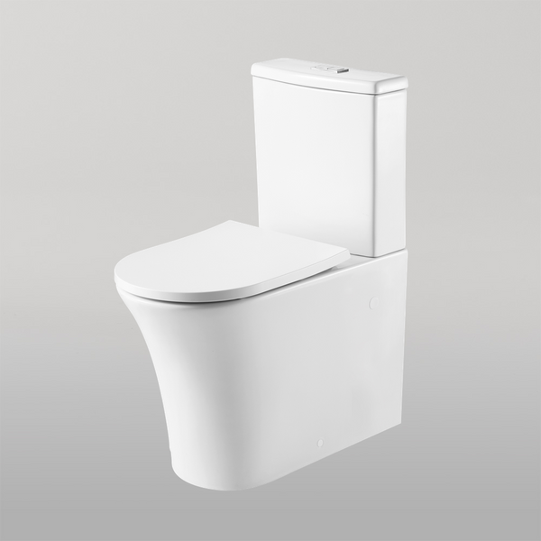 Oliveri Dublin Back To Wall Toilet Suite White