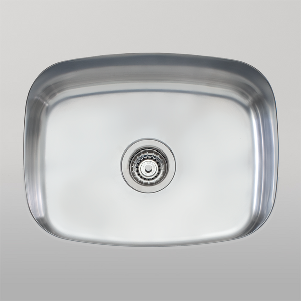 Oliveri Laundry 45L Undermount Tub Stainless Steel