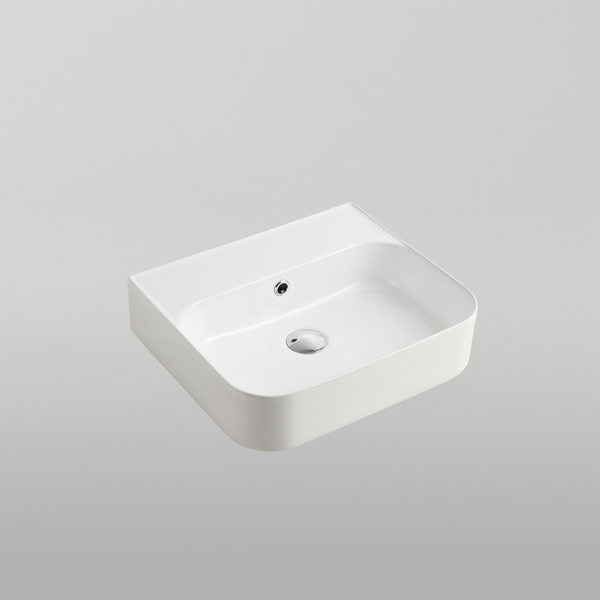 Oliveri Dublin Counter Top Basin With No Tap Hole White