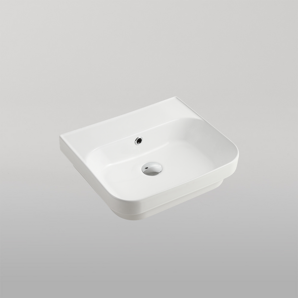 Oliveri Dublin Inset Basin With No Tap Hole White