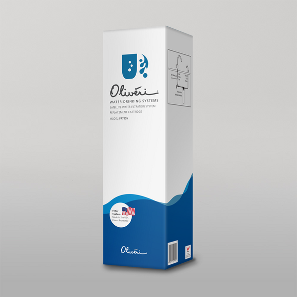 Oliveri Satellite Or 3 Way Mixer Water Filtration System Replacement Cartridge White