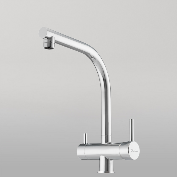 Oliveri Essentials Square Goose Neck 3 Way Filter Tap Chrome