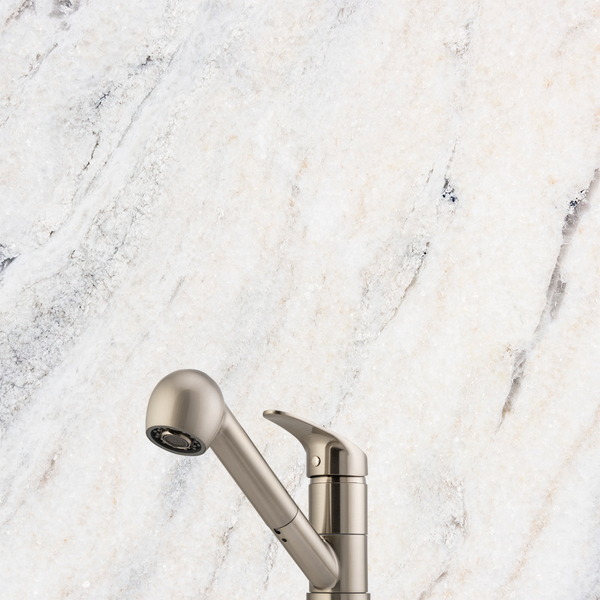 Oliveri London Pull Out Spray Mixer Lead Free Brushed Nickel