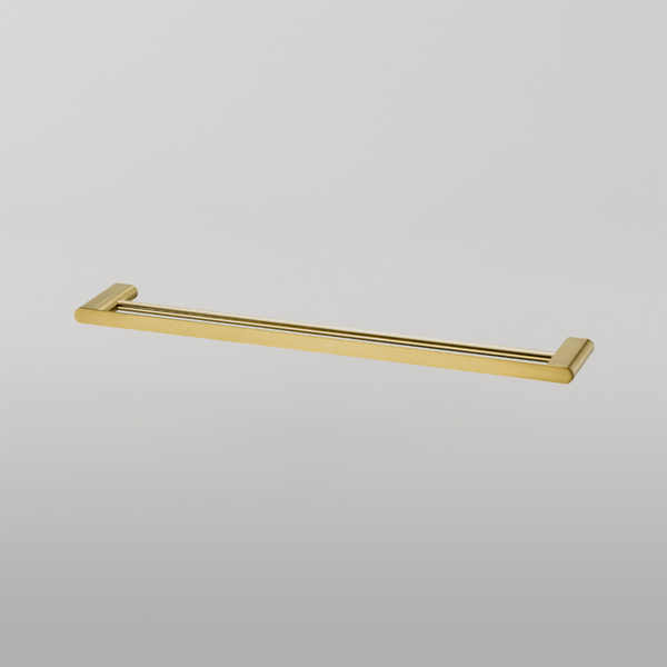 Oliveri Madrid Double Towel Rail 650mm Classic Gold