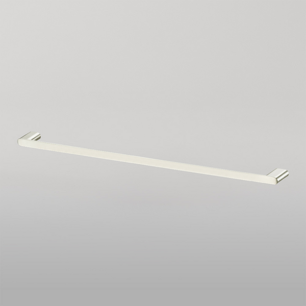 Oliveri Madrid Single Towel Rail 800mm Brushed Nickel