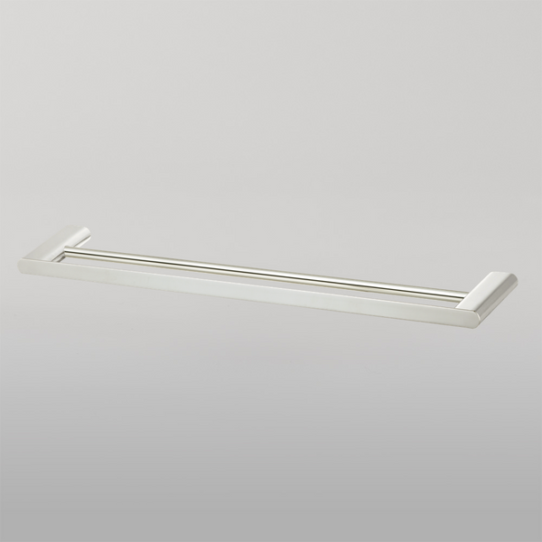 Oliveri Madrid Double Towel Rail 800mm Brushed Nickel